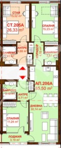 Продава 3-СТАЕН, град Бургас, Сарафово • 137000 € / 267948.71 лв. • 35714286 1