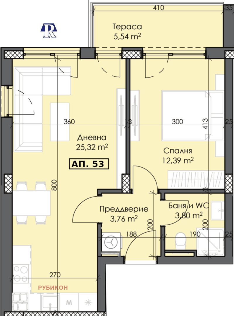 Продава  2-стаен град Пловдив , Тракия , 73 кв.м | 22040954