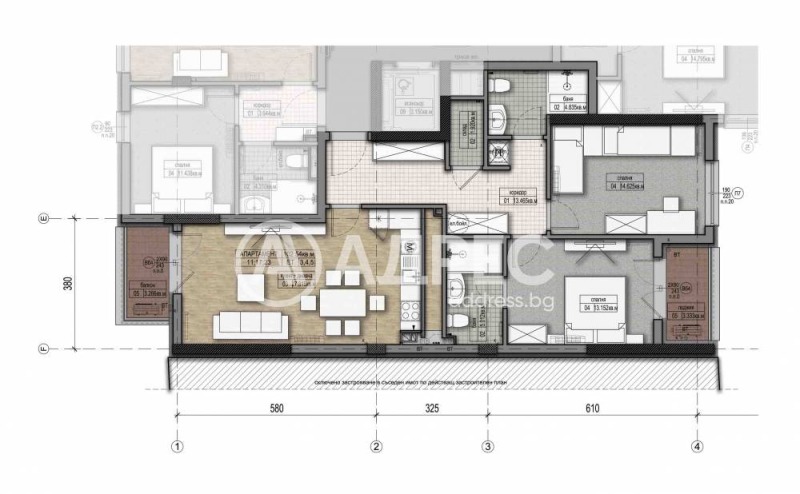 Продава 3-СТАЕН, гр. София, Дружба 2, снимка 3 - Aпартаменти - 47450344