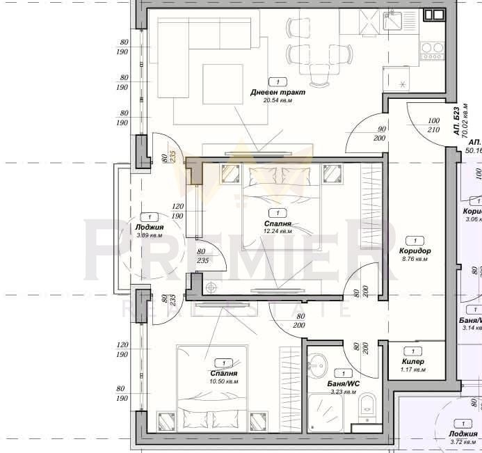 Продава 3-СТАЕН, гр. Варна, Възраждане 3, снимка 2 - Апартаменти - 54762589