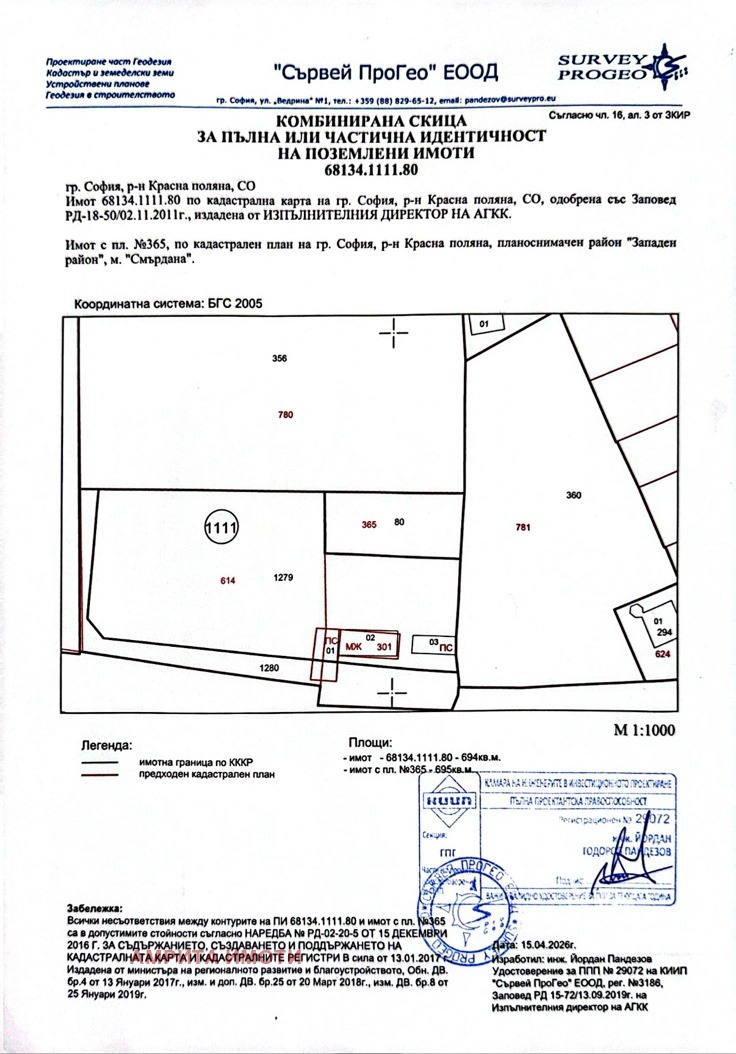 Продава ПАРЦЕЛ, гр. София, Красна поляна 2, снимка 3 - Парцели - 54275649