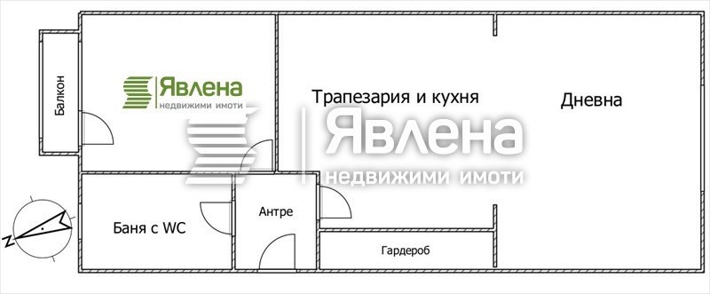На продаж  1 спальня София , Център , 65 кв.м | 20854093 - зображення [9]
