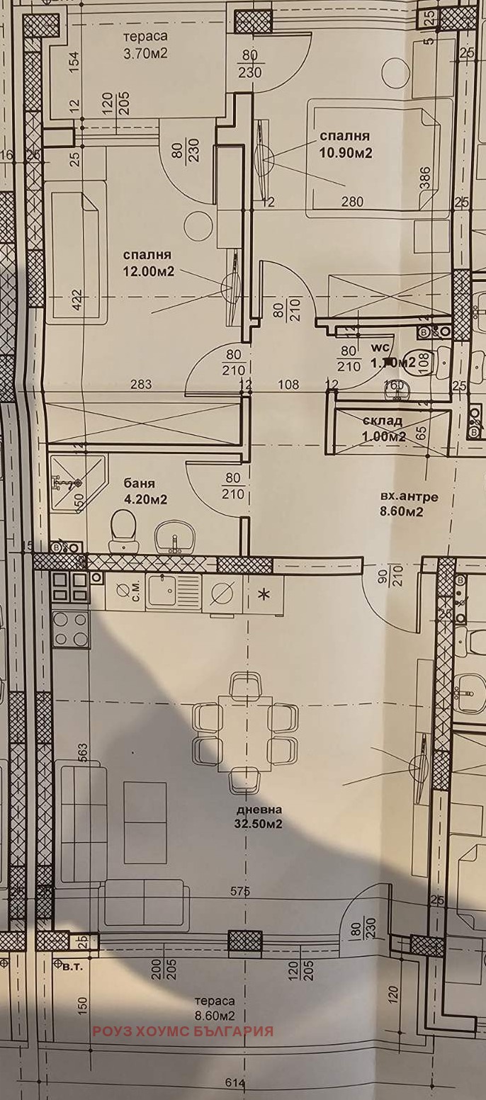Til salg  2 soveværelser Plovdiv , Trakiya , 112 kvm | 29113260 - billede [2]