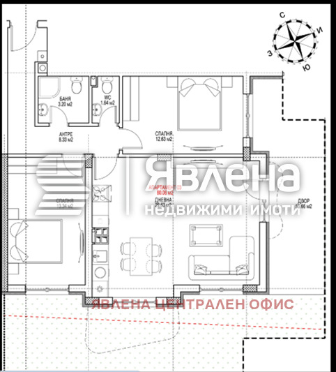 Продава 3-СТАЕН, гр. София, Витоша, снимка 5 - Апартаменти - 53966726