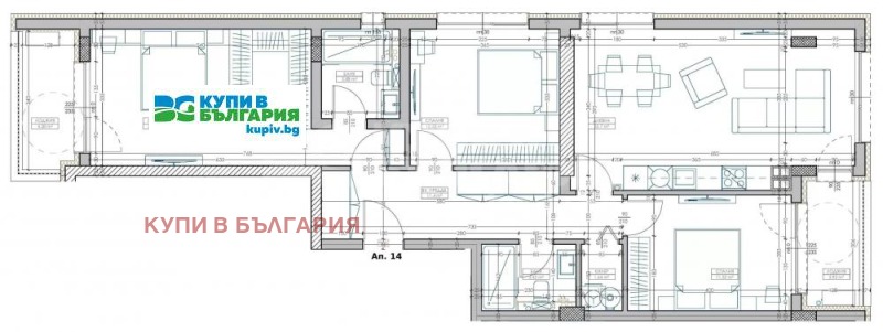 Продава 4-СТАЕН, гр. Варна, Младост 2, снимка 6 - Aпартаменти - 47661469