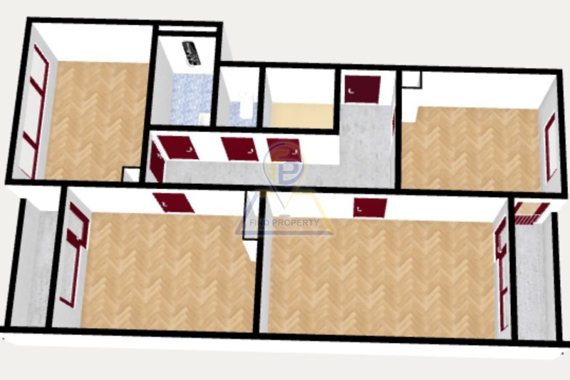 Продава  4-стаен град Бургас , Център , 92 кв.м | 99697245 - изображение [4]
