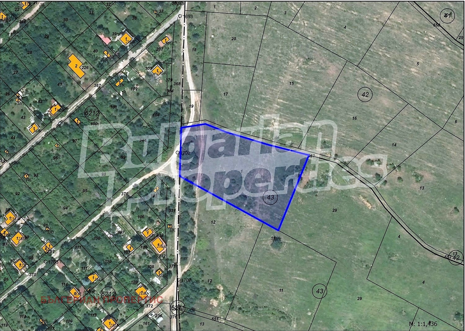 Продава ПАРЦЕЛ, с. Нови хан, област София област, снимка 3 - Парцели - 56109229