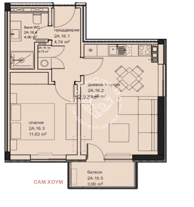 À vendre  1 chambre Varna , Kaisieva gradina , 63 m² | 28727854 - image [5]