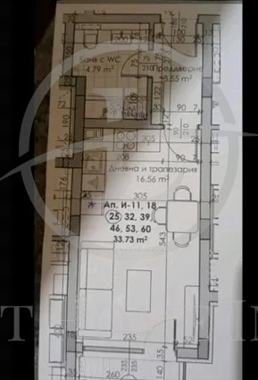 Satılık  Stüdyo Plovdiv , Yujen , 42 metrekare | 68094319 - görüntü [5]