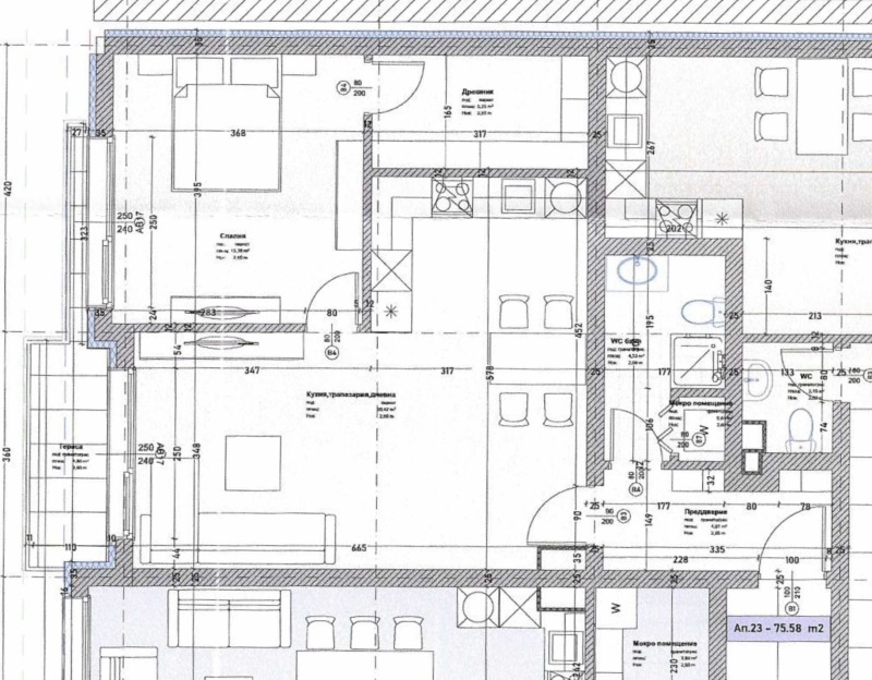 En venta  1 dormitorio Sofia , Mladost 2 , 88 metros cuadrados | 95531817 - imagen [5]