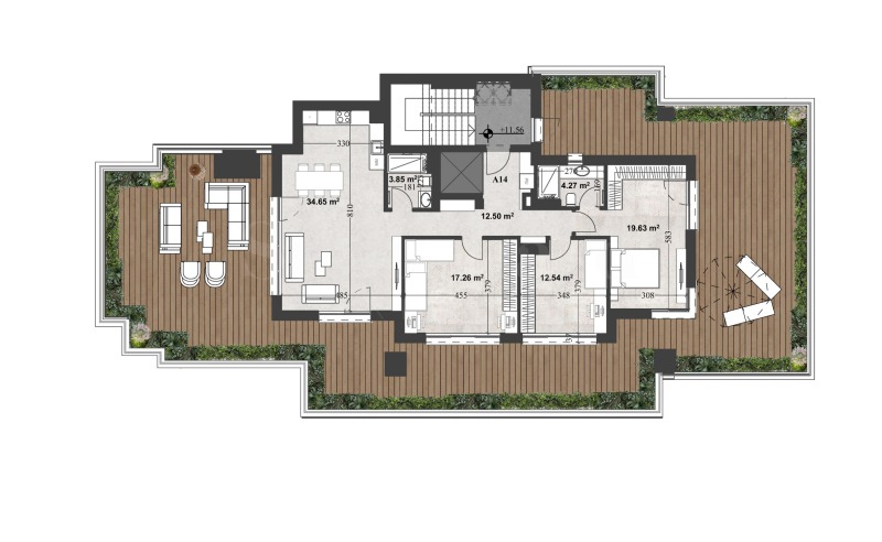 Продава МНОГОСТАЕН, гр. София, Кръстова вада, снимка 2 - Апартаменти - 52215148