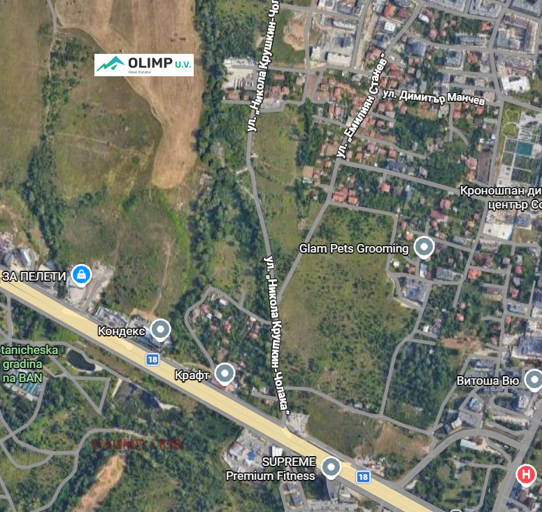 Продава ПАРЦЕЛ, гр. София, Кръстова вада