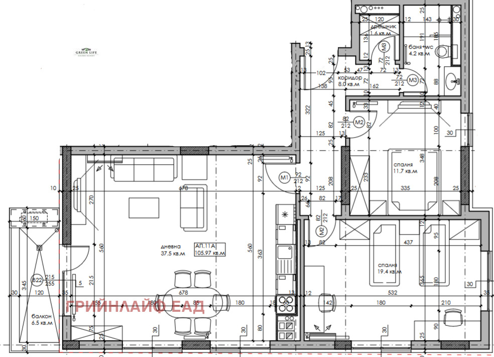 Продава 3-СТАЕН, гр. София, Дружба 2, снимка 16 - Апартаменти - 54135553