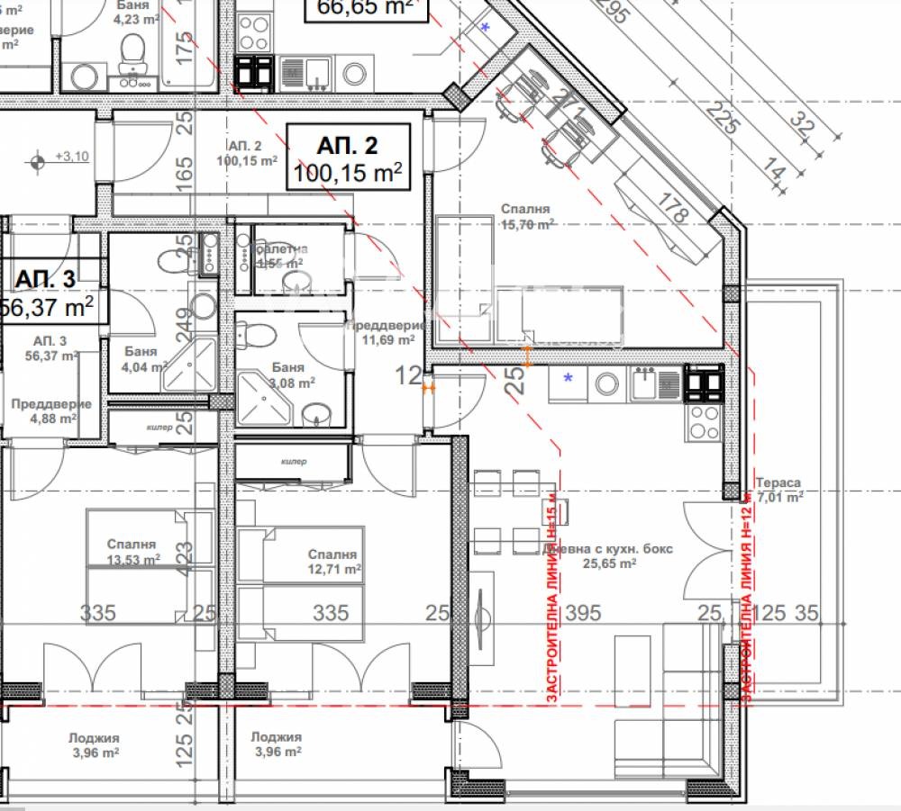Продава 3-СТАЕН, гр. София, Овча купел 1, снимка 3 - Апартаменти - 56220529
