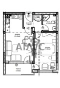Продава  2-стаен град Пловдив , Южен , 62 кв.м | 17335303 - изображение [10]