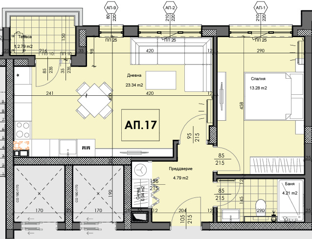 Продава  2-стаен град Пловдив , Кършияка , 70 кв.м | 21636683 - изображение [2]