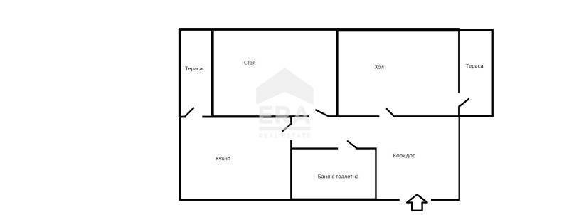 Продава 2-СТАЕН, гр. Перник, Тева, снимка 9 - Aпартаменти - 47494029