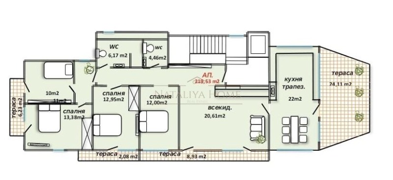 Продава МНОГОСТАЕН, гр. Бургас, Лазур, снимка 17 - Aпартаменти - 48283836