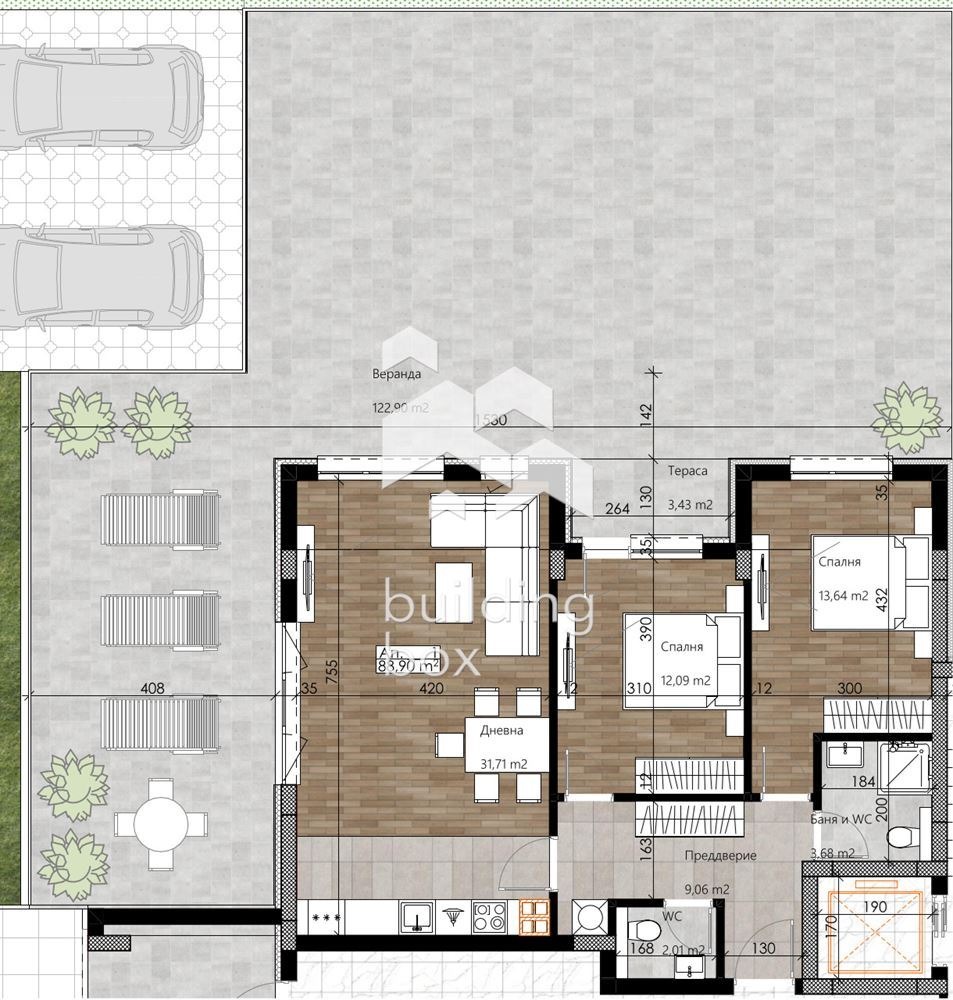 Продава 3-СТАЕН, гр. Пловдив, Остромила, снимка 6 - Апартаменти - 55707119