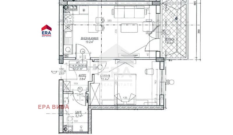 À vendre  1 chambre Sofia , Levski G , 61 m² | 56368644 - image [5]