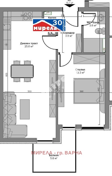 À vendre  1 chambre Varna , Kaisieva gradina , 85 m² | 66248549 - image [3]