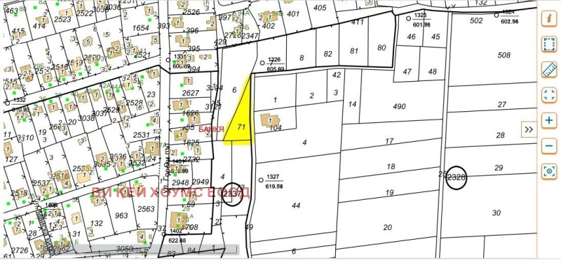 Продава ЗЕМЕДЕЛСКА ЗЕМЯ, гр. Банкя, област София-град, снимка 2 - Земеделска земя - 49543259