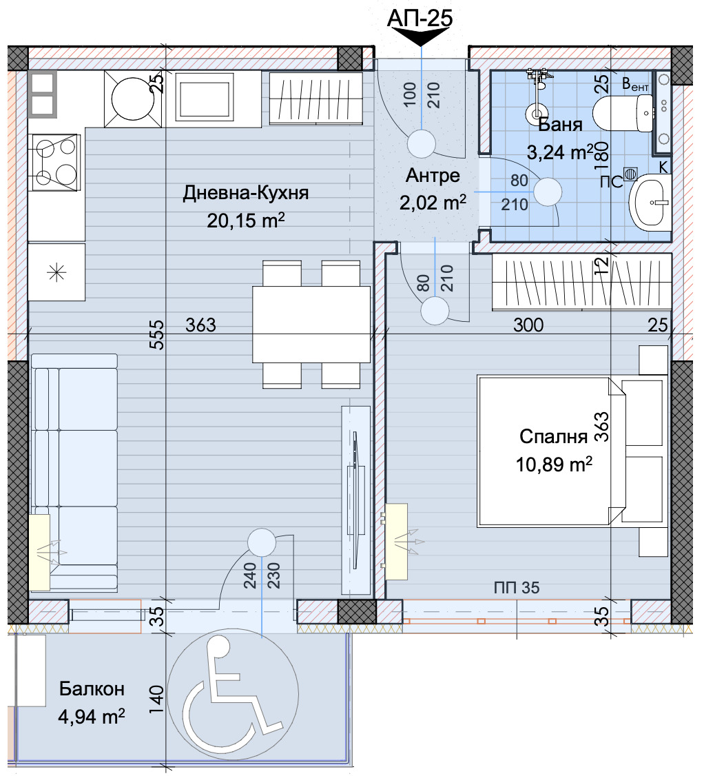 Продава 2-СТАЕН, гр. Пловдив, Остромила, снимка 2 - Апартаменти - 56680930