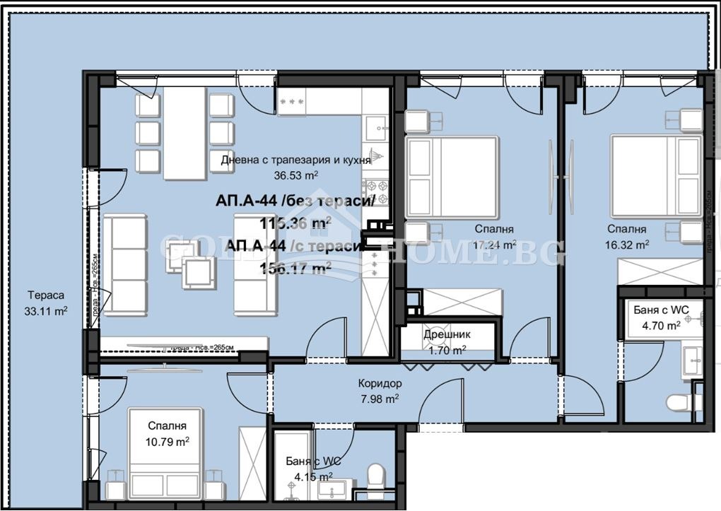 Продава 4-СТАЕН, гр. Пловдив, Христо Смирненски, снимка 2 - Апартаменти - 55801259