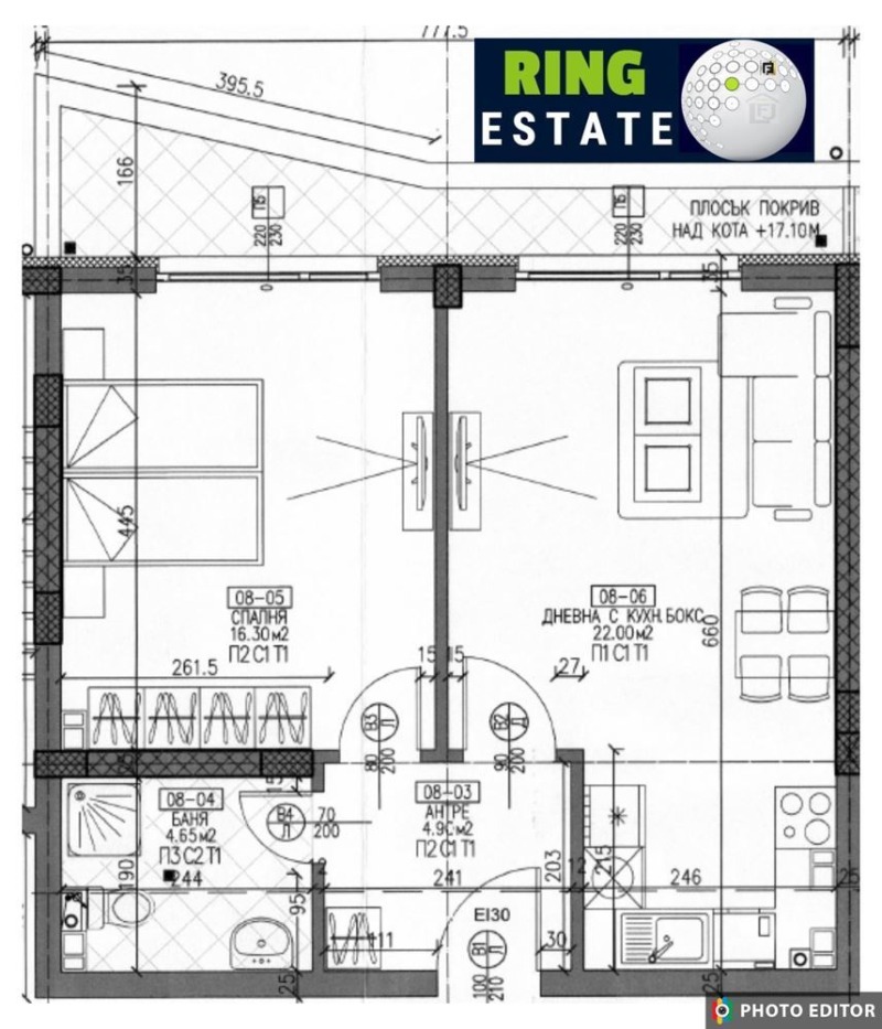 For Sale  1 bedroom Plovdiv , Hristo Smirnenski , 77 sq.m | 54381845 - image [12]
