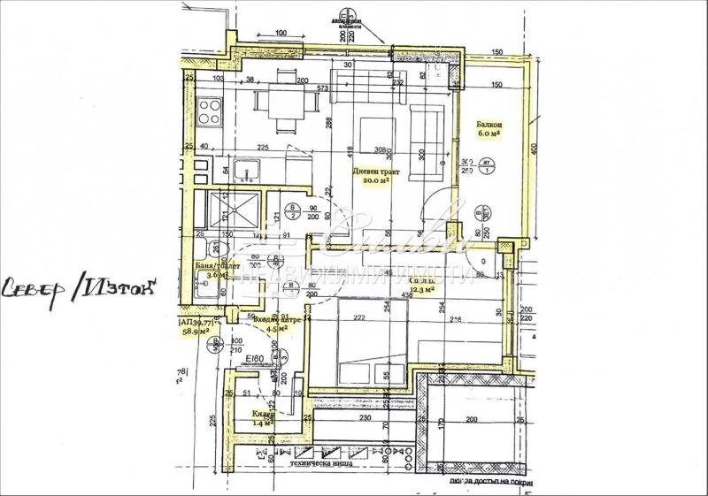 Продава 2-СТАЕН, гр. Шумен, Тракия, снимка 10 - Апартаменти - 52797747