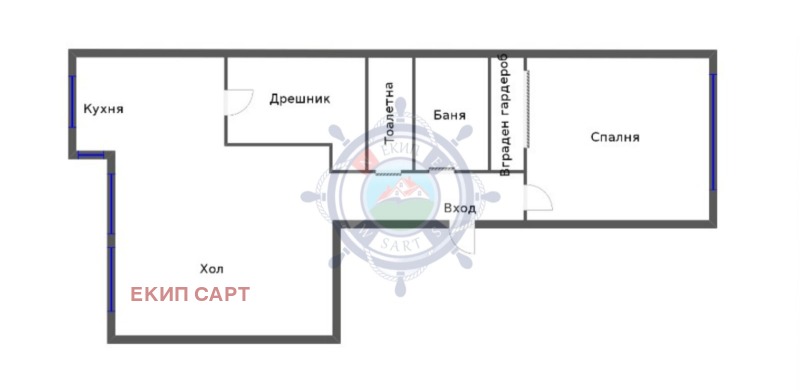 In vendita  2 camere da letto Varna , Zimno kino Trakiia , 95 mq | 12727780 - Immagine [13]