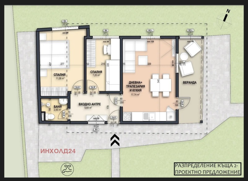 For Sale  House region Stara Zagora  , Kazanlak , 372 sq.m | 72889119 - image [5]
