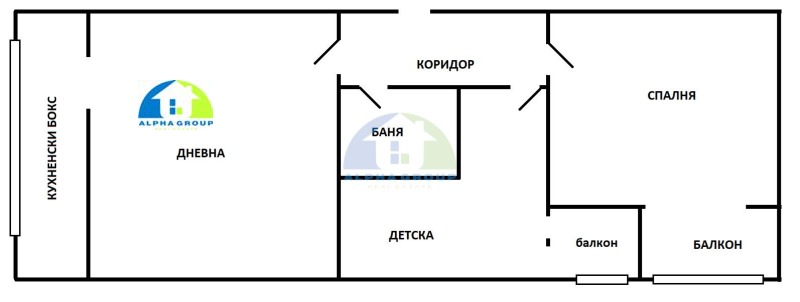 Till salu  2 sovrum Sofia , Zona B-18 , 84 kvm | 27738887 - bild [2]