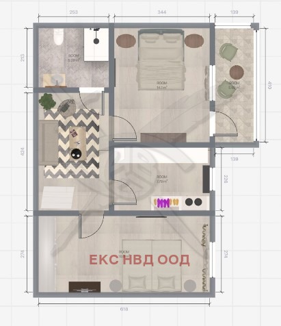 Продава МЕЗОНЕТ, гр. Пловдив, Център, снимка 6 - Апартаменти - 51668265