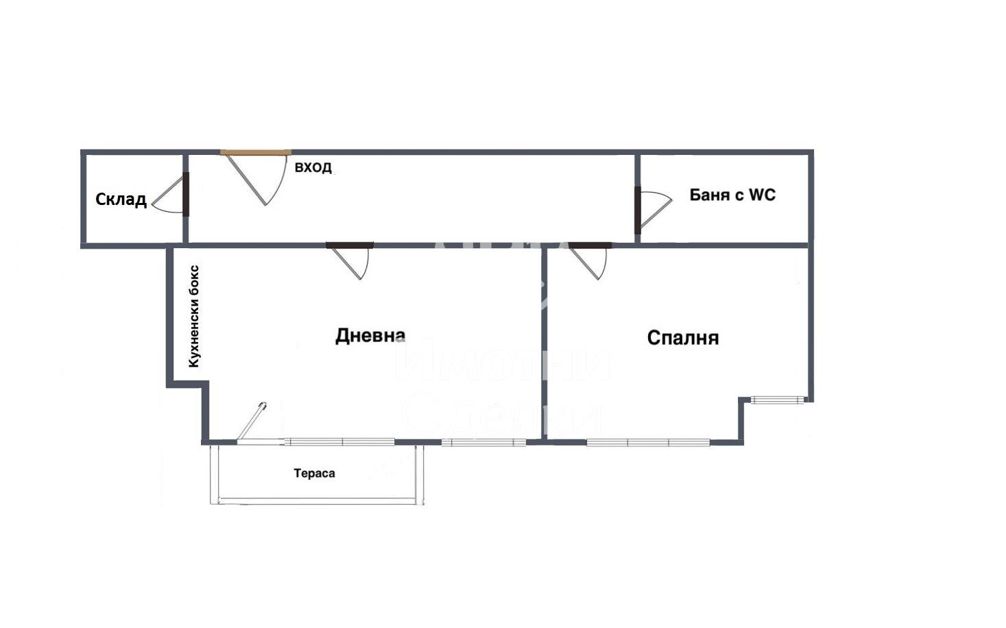 Продава 2-СТАЕН, гр. София, Лозенец, снимка 9 - Апартаменти - 55687244