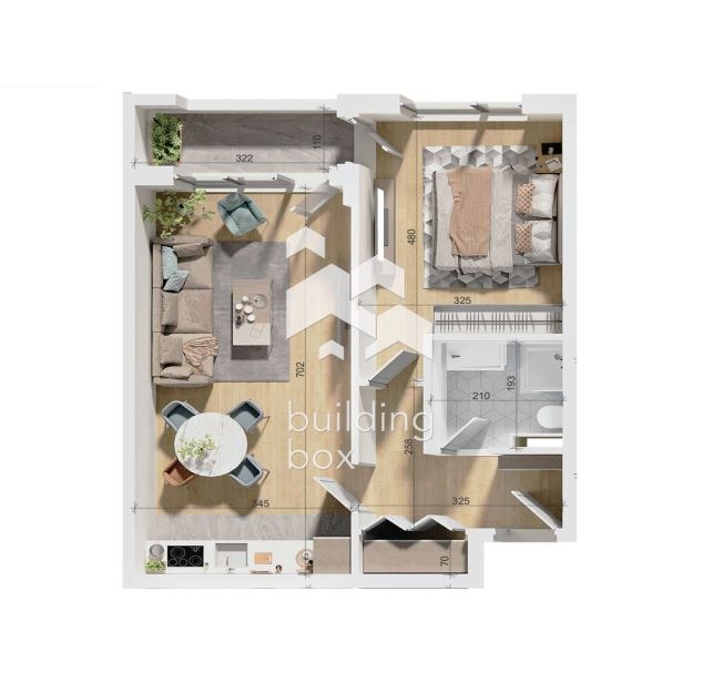 En venta  1 dormitorio Plovdiv , Trakiya , 73 metros cuadrados | 46776723 - imagen [7]