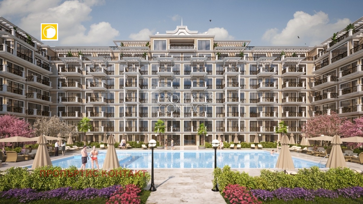 Продава 1-СТАЕН, гр. Свети Влас, област Бургас, снимка 13 - Апартаменти - 53626054