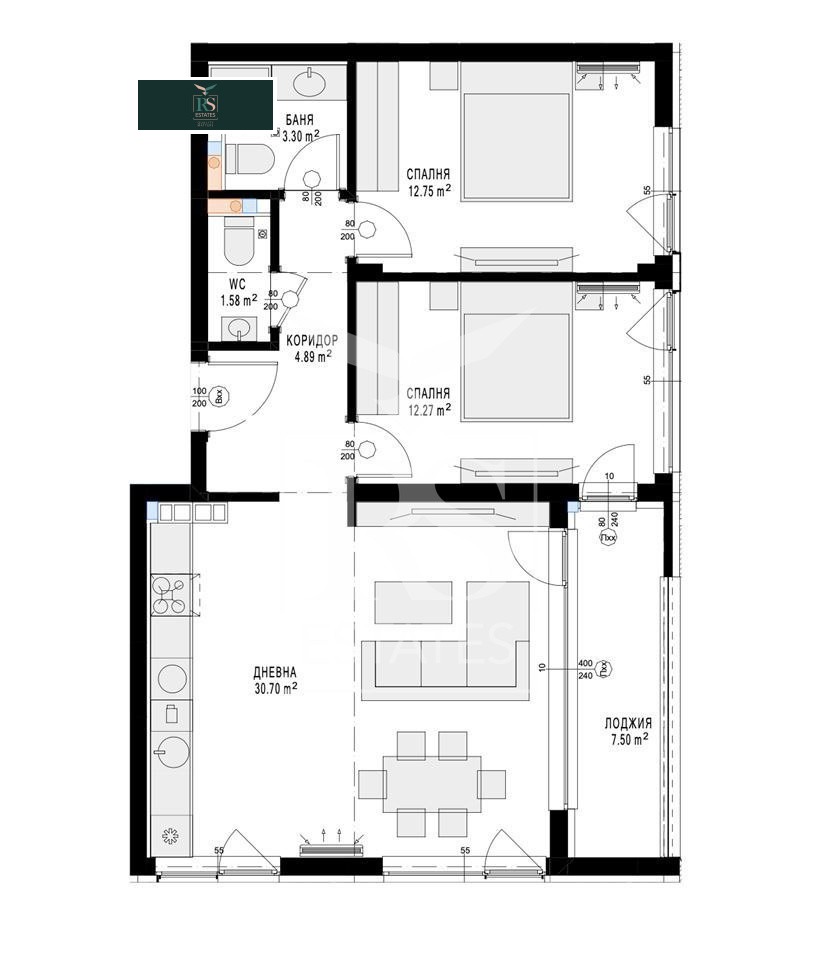 Продава 3-СТАЕН, гр. София, Славия, снимка 16 - Апартаменти - 54213098