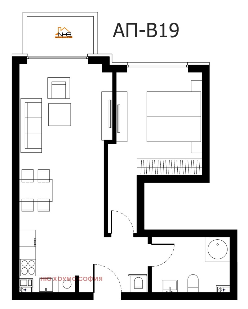 Продава 2-СТАЕН, гр. София, Малинова долина, снимка 7 - Aпартаменти - 46488044