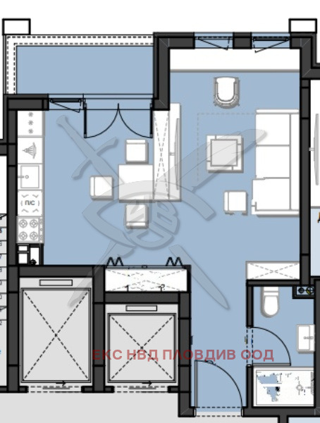 Продава 2-СТАЕН, гр. Пловдив, Западен, снимка 1 - Апартаменти - 53947997