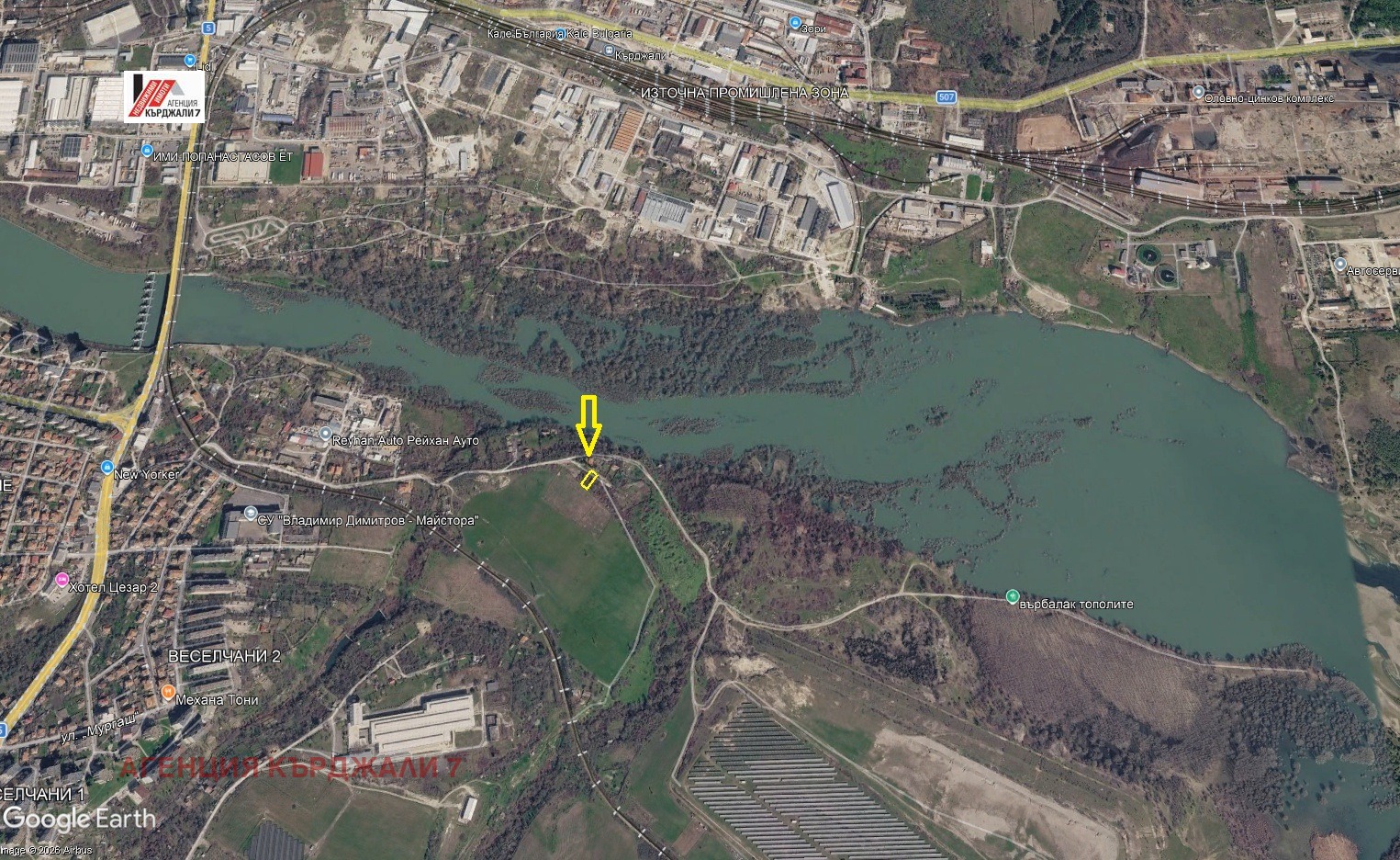 Продава ПАРЦЕЛ, гр. Кърджали, Веселчане, снимка 3 - Парцели - 54674433
