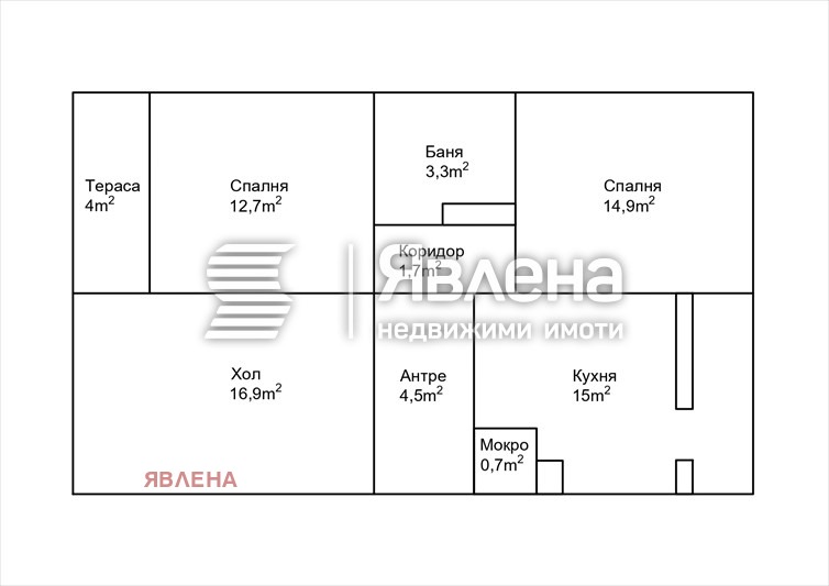 Продава  3-стаен, град София, Надежда 3 •  175 000 EUR • ID 63999780 — holmes.bg - [1] 