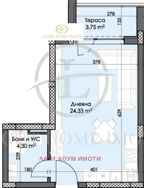 Na prodej  Studio Plovdiv , Trakija , 46 m2 | 53760192 - obraz [7]