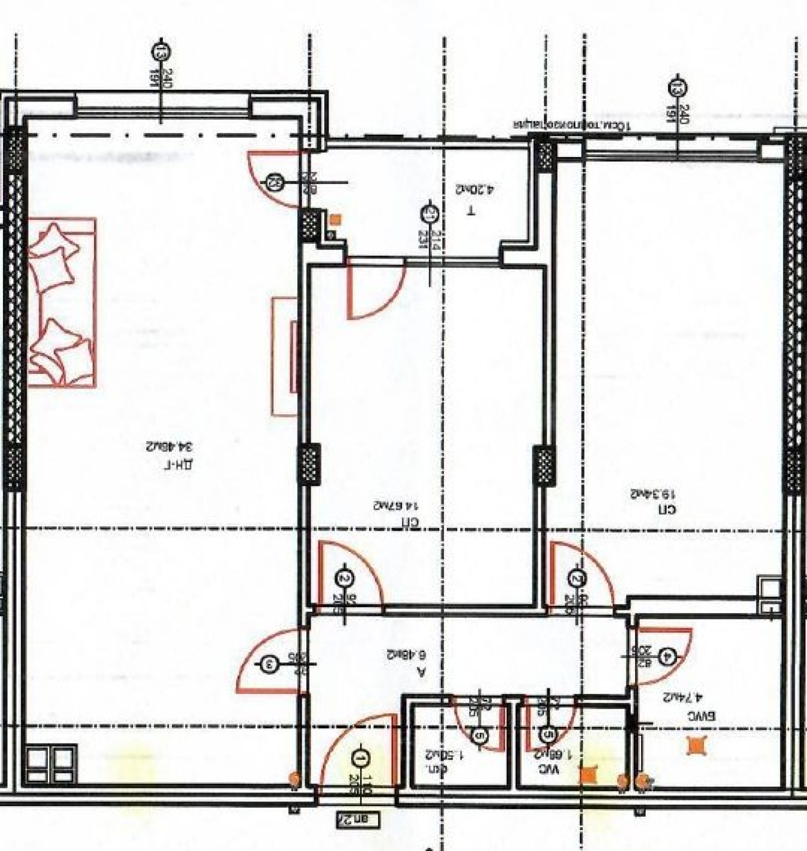 Продава 3-СТАЕН, гр. Видин, Бонония, снимка 2 - Апартаменти - 53451541