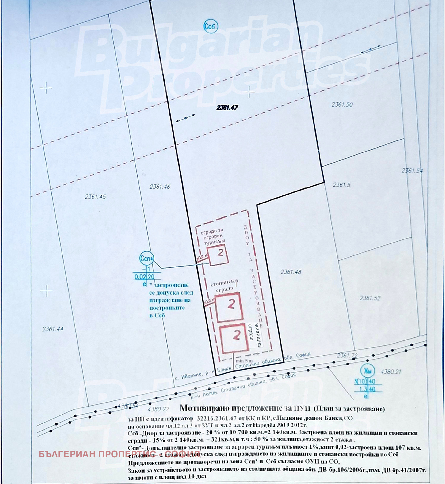 Продава ПАРЦЕЛ, гр. София, с. Иваняне, снимка 4 - Парцели - 56716065