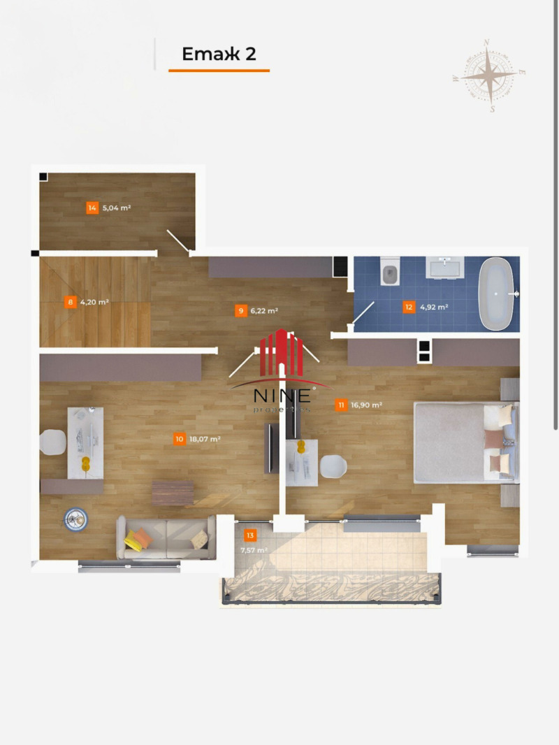 For Sale  2 bedroom Sofia , Lagera , 159 sq.m | 20712513 - image [15]