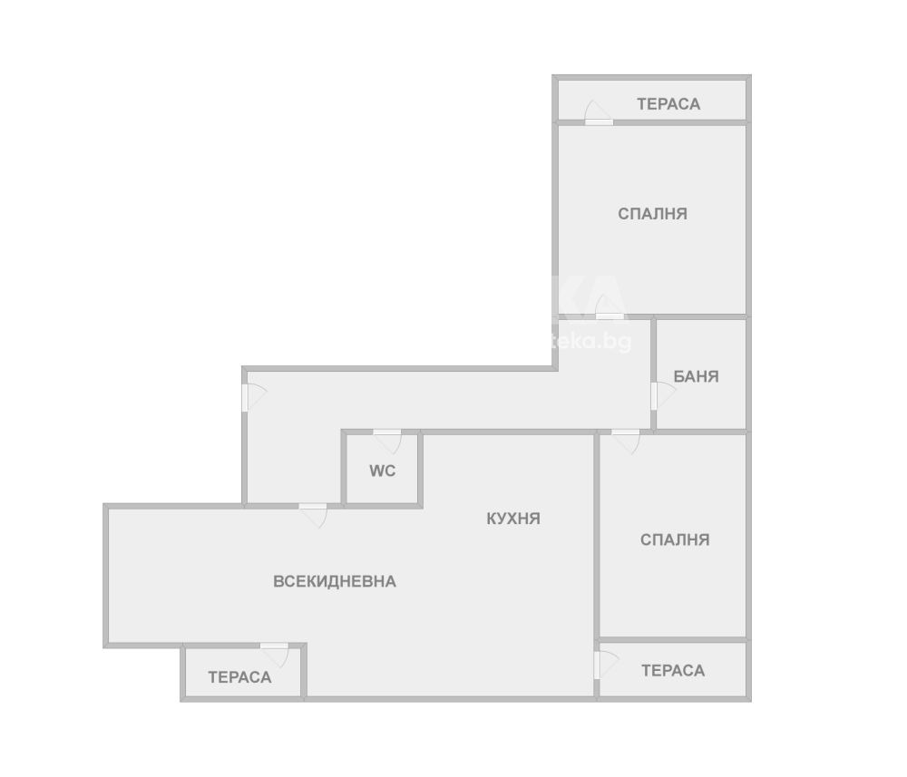 Продава 3-СТАЕН, гр. Варна, Окръжна болница-Генерали, снимка 3 - Апартаменти - 53172991