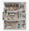 Продава  3-стаен град Бургас , Хоризонт , 97 кв.м | 97398061