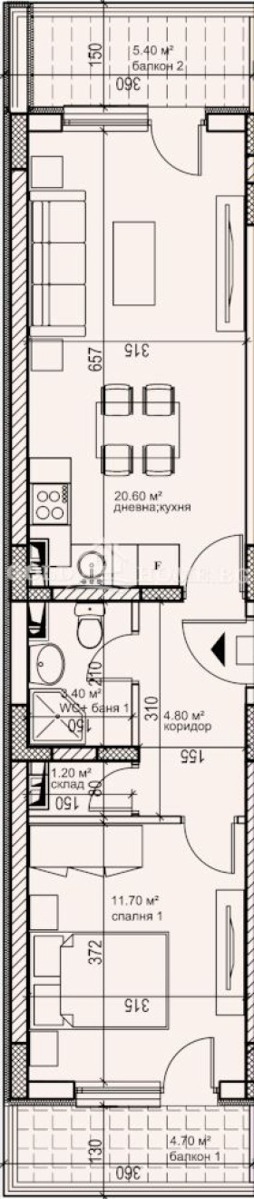 Продава 2-СТАЕН, гр. Пловдив, Кършияка, снимка 9 - Aпартаменти - 46752891