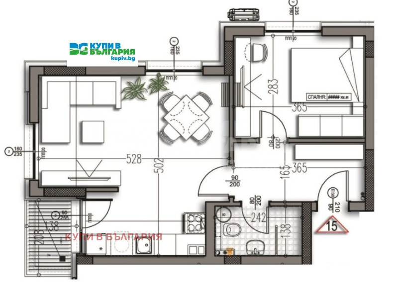 Продава 2-СТАЕН, гр. Варна, Изгрев, снимка 6 - Aпартаменти - 49206170